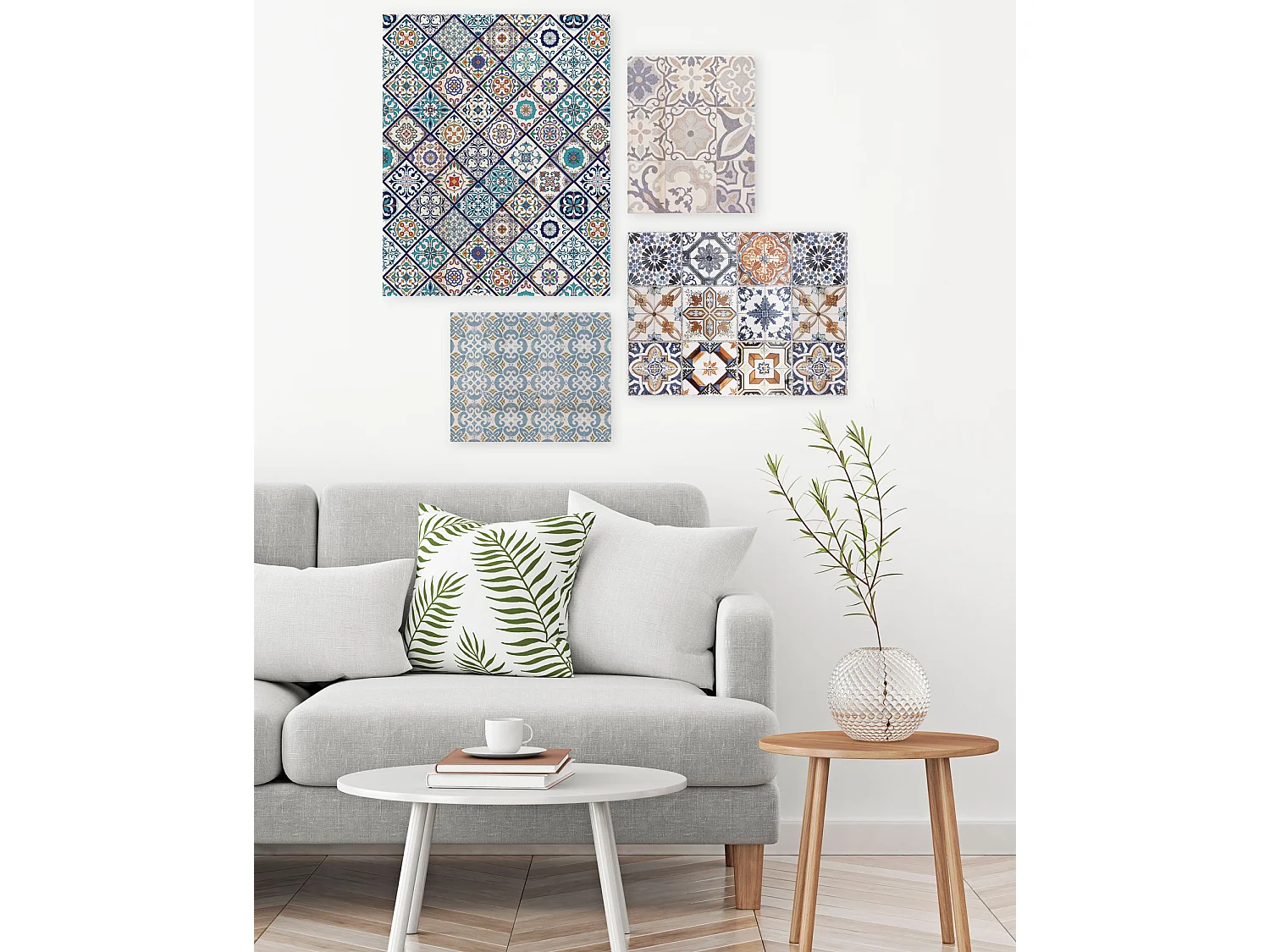 Pack de cuadros con motivos hidráulicos