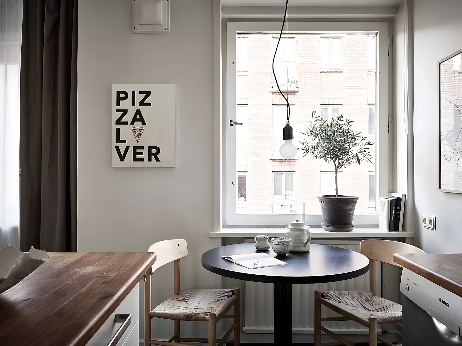 Cuadro de madera Pizza Lover