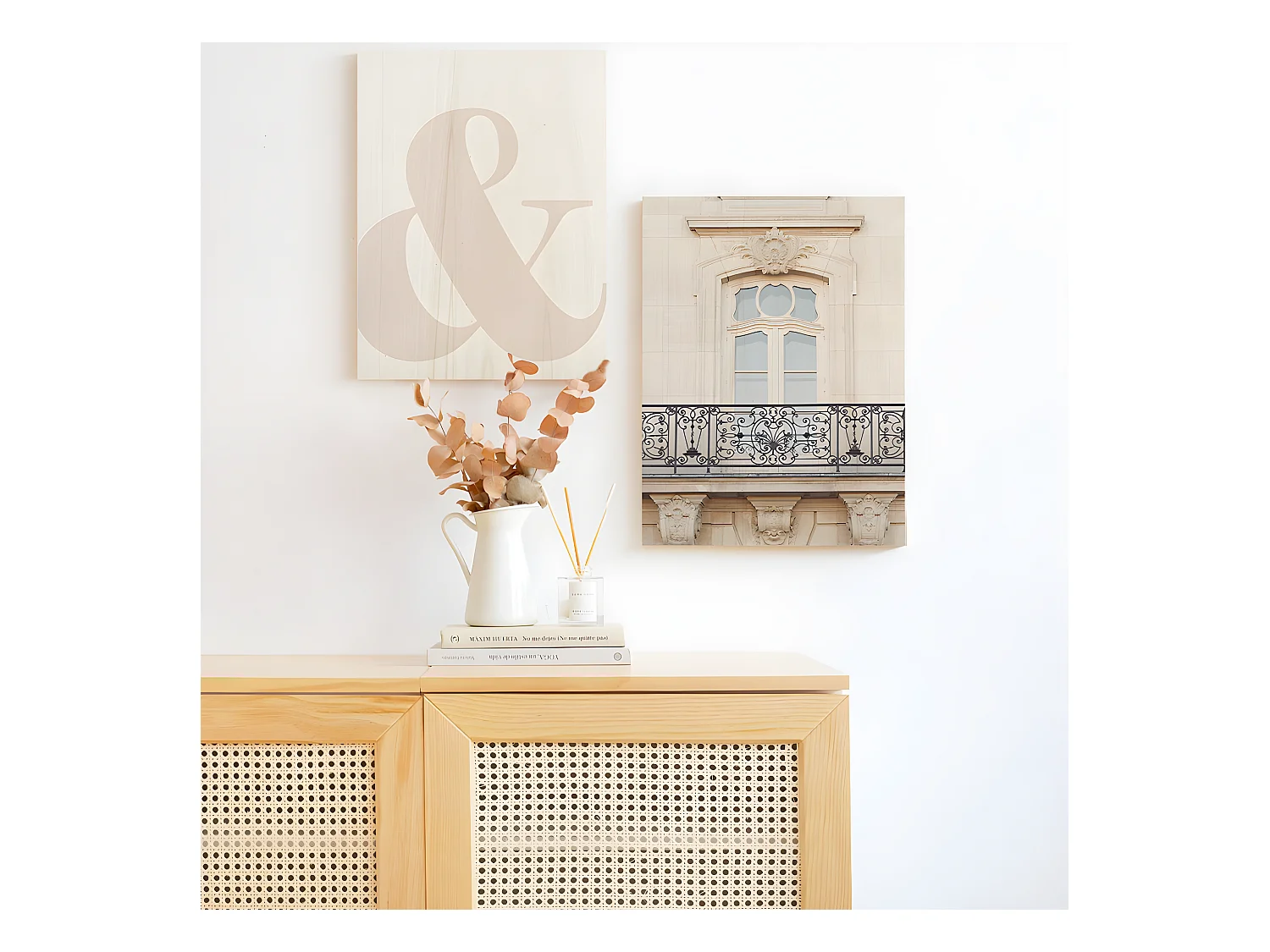 Cuadro de madera Parisian