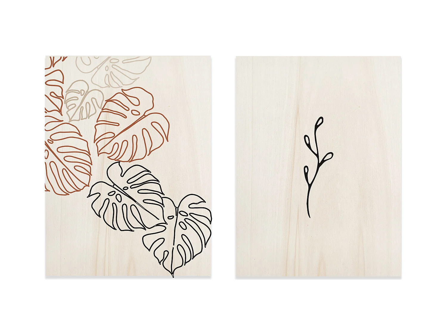 Pack de cuadros Drawline