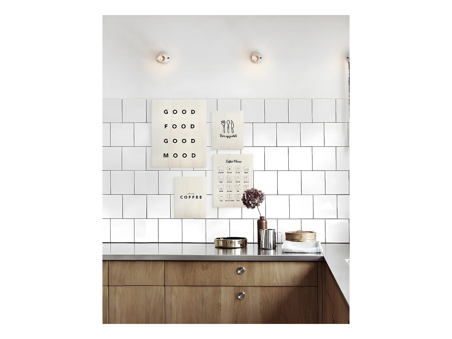 Pack de cuadros Food