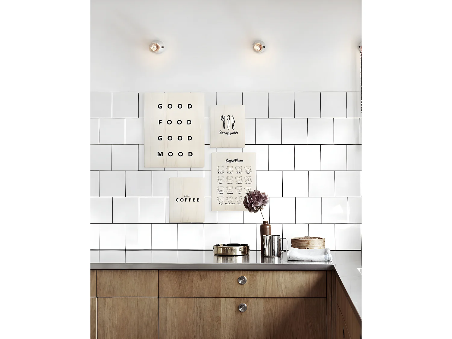 Pack de cuadros Food