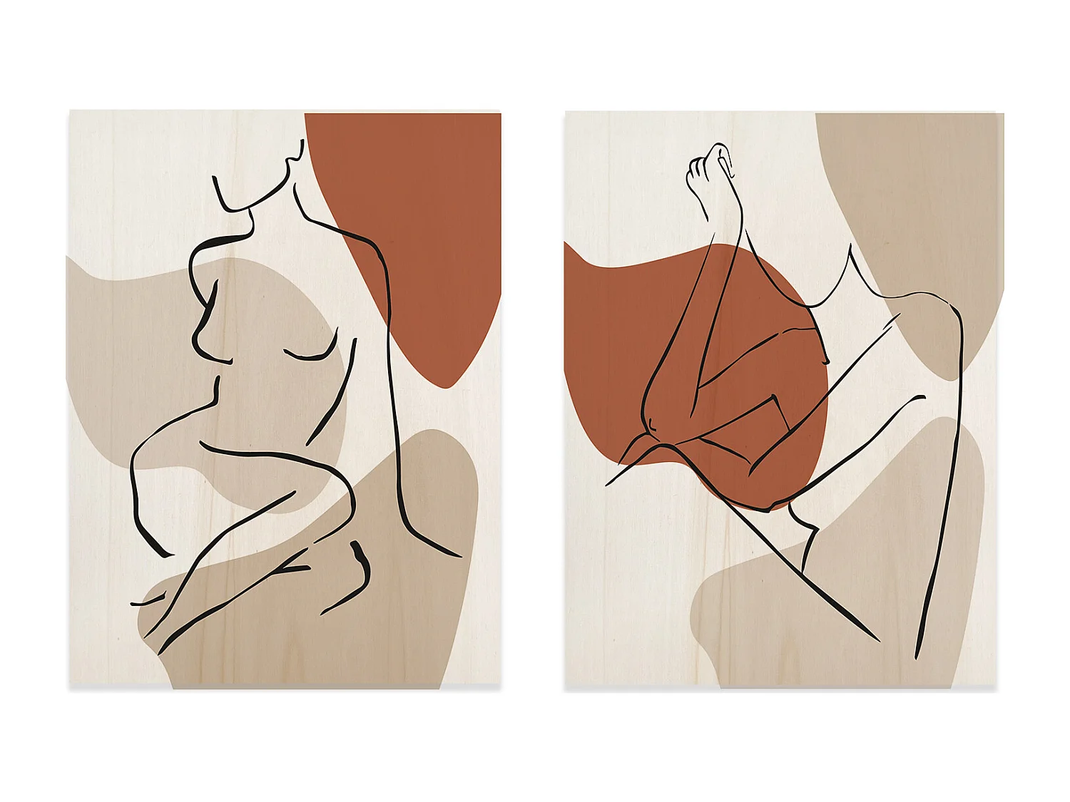 Pack de cuadros Body Lines