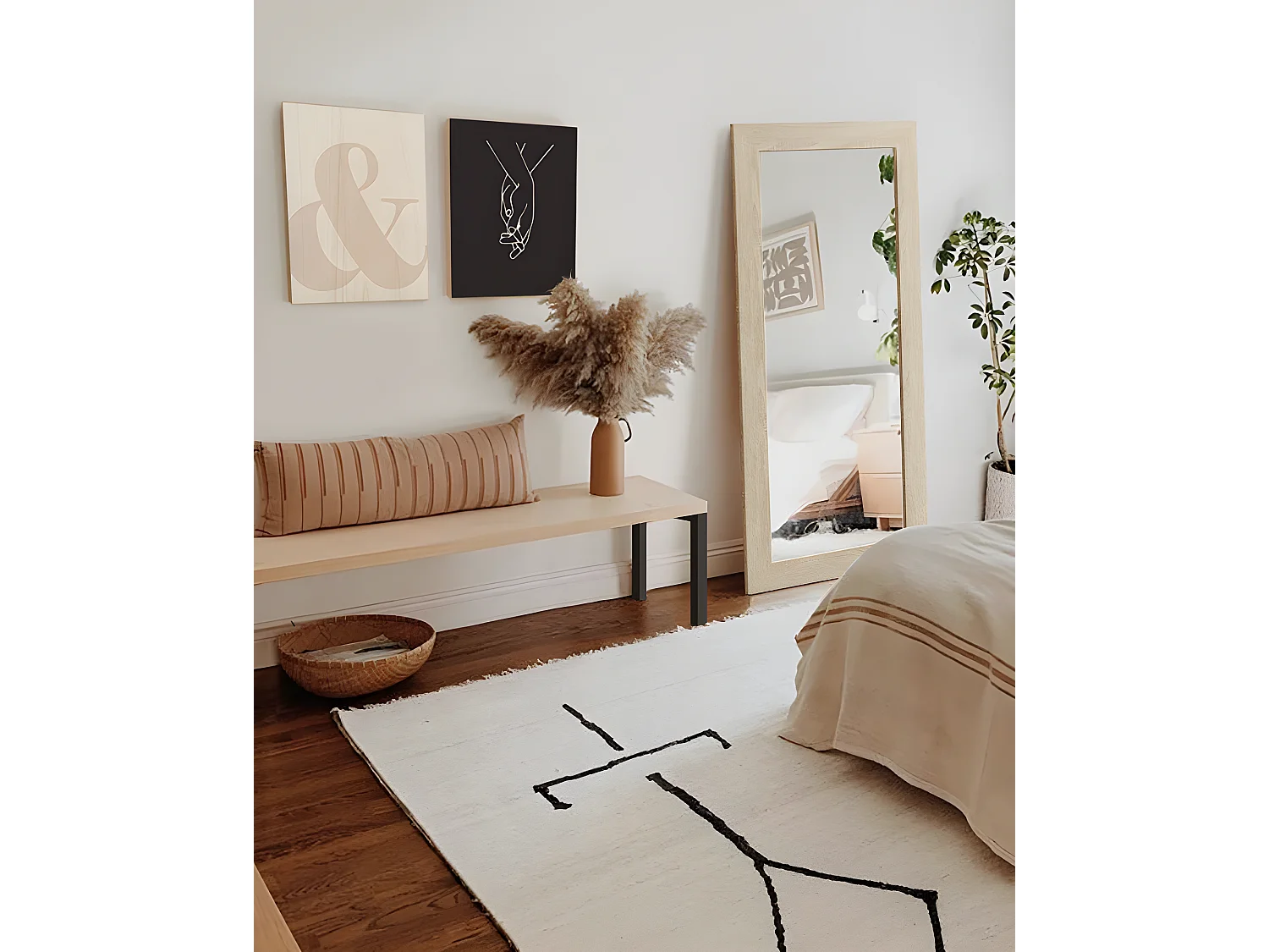 Pack de 2 cuadros Black hands