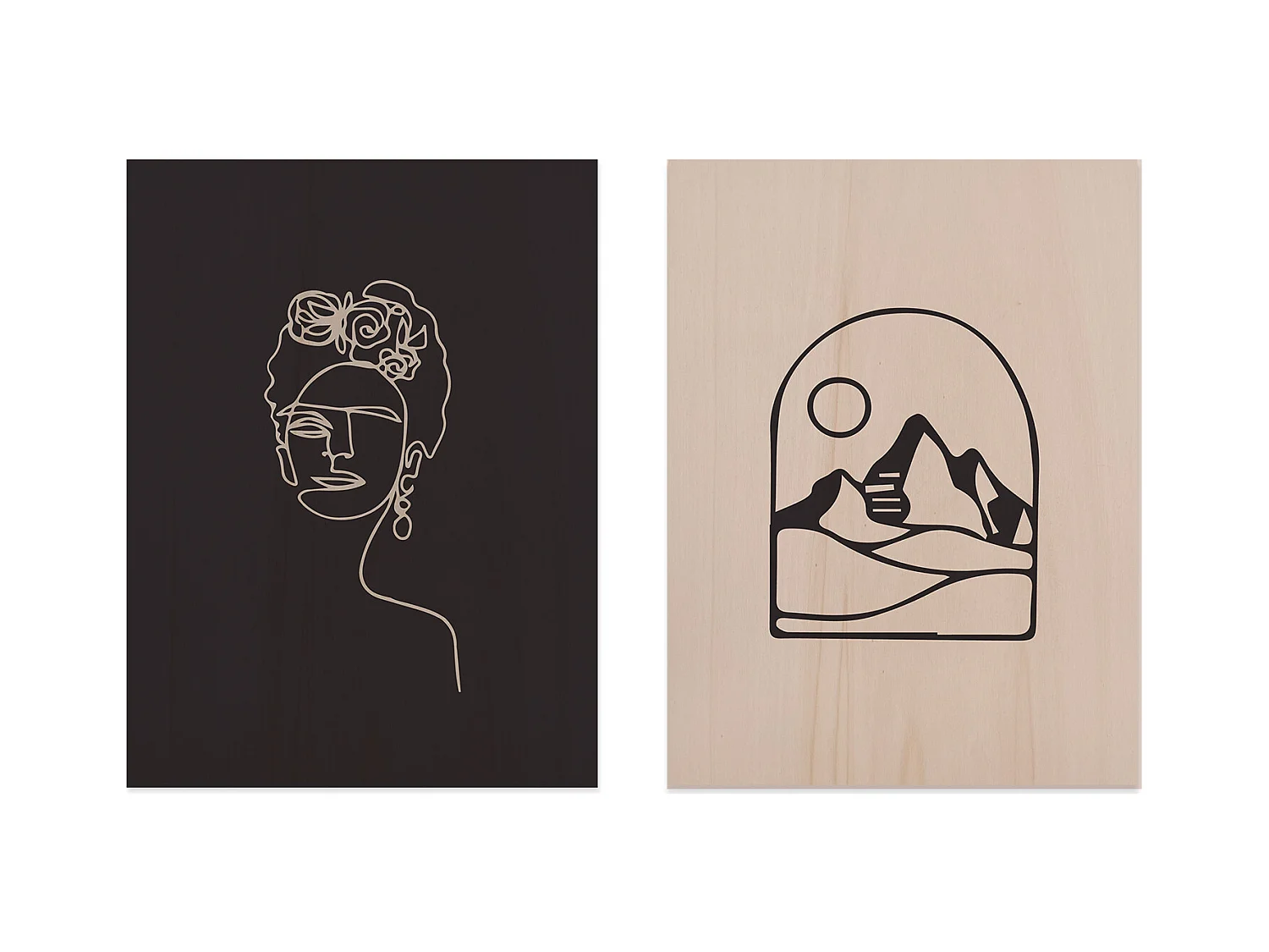 Pack de 2 cuadros Frida