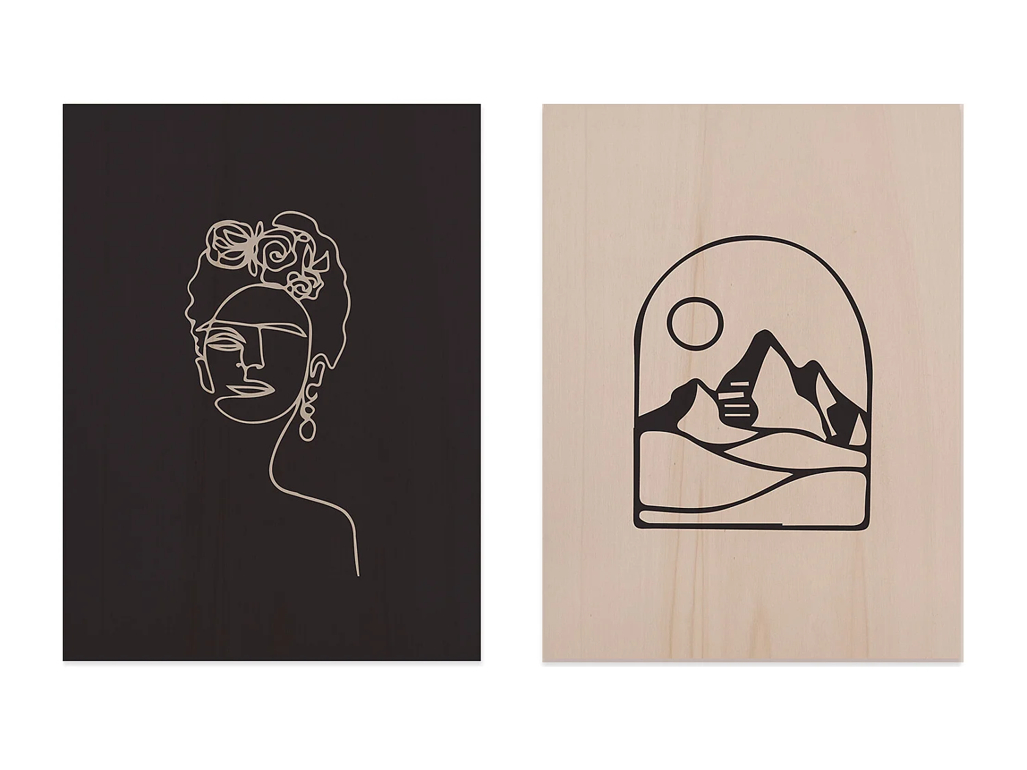 Pack de 2 cuadros Frida