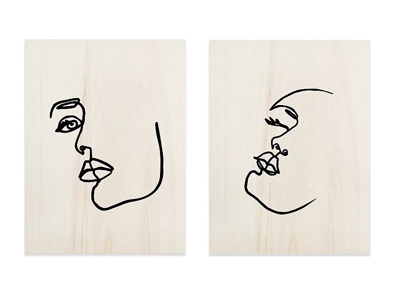 Pack de cuadros Face Mood