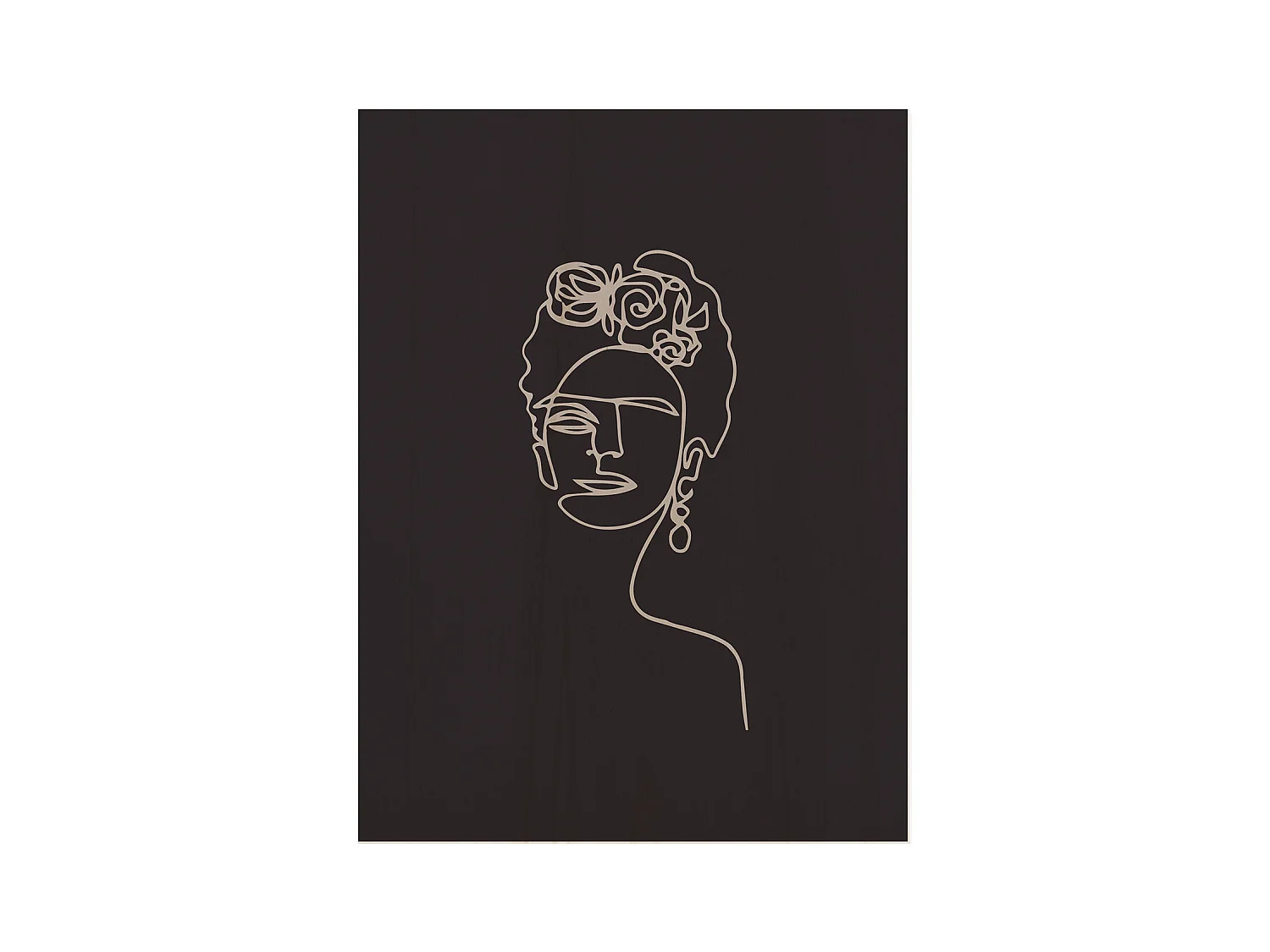 Cuadro de madera Frida