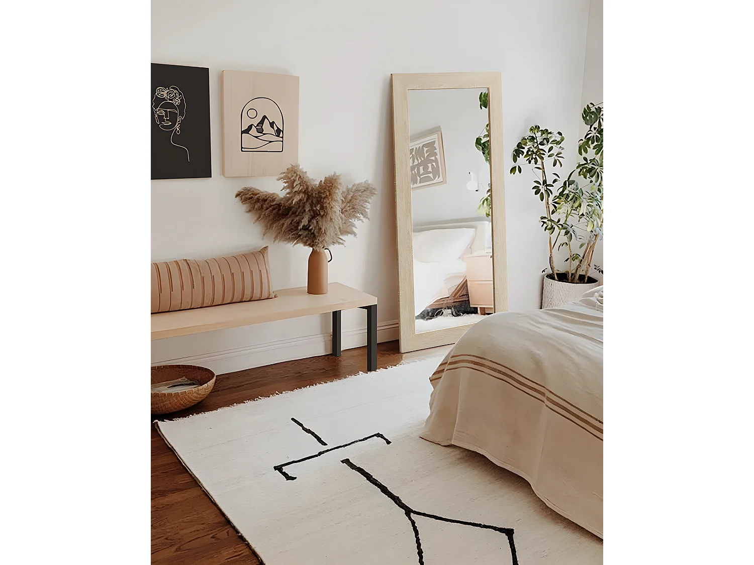 Cuadro de madera Frida