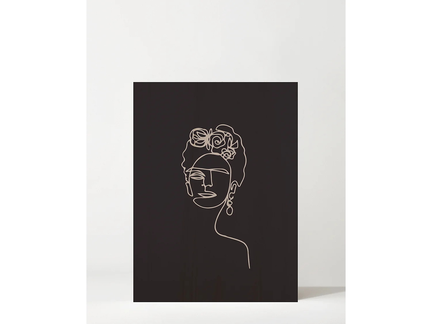 Cuadro de madera Frida