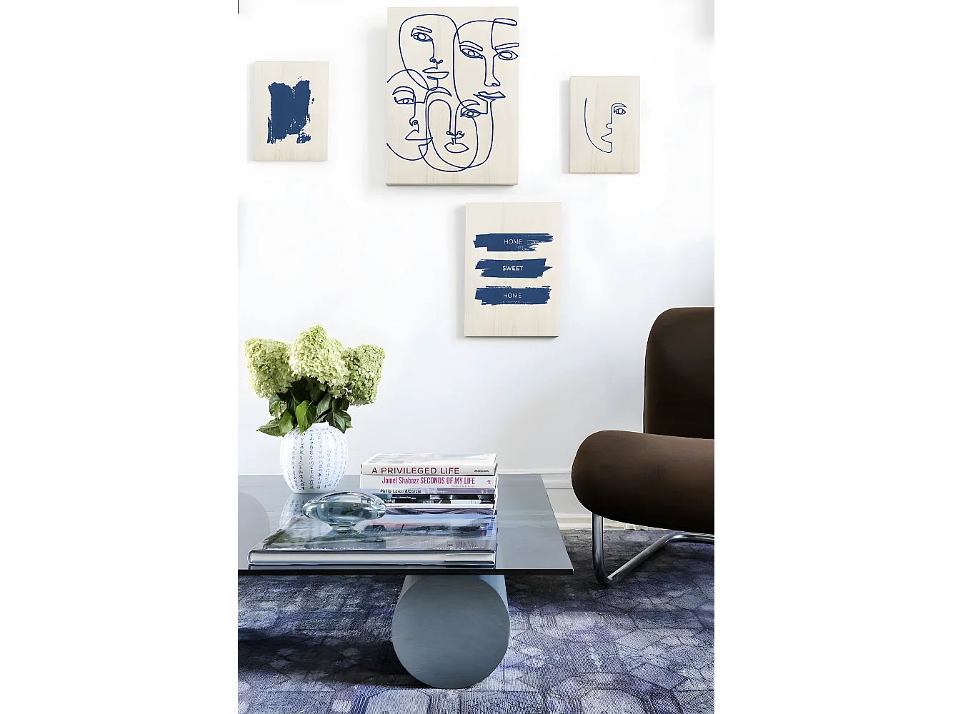 Pack de cuadros Classic Blue