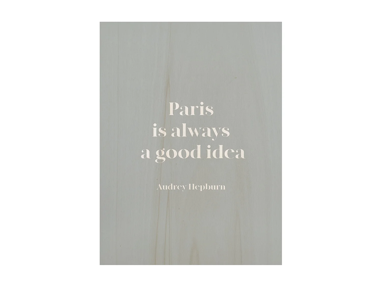 Cuadro de madera Paris Good Idea
