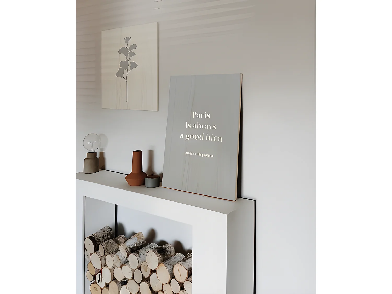 Cuadro de madera Paris Good Idea