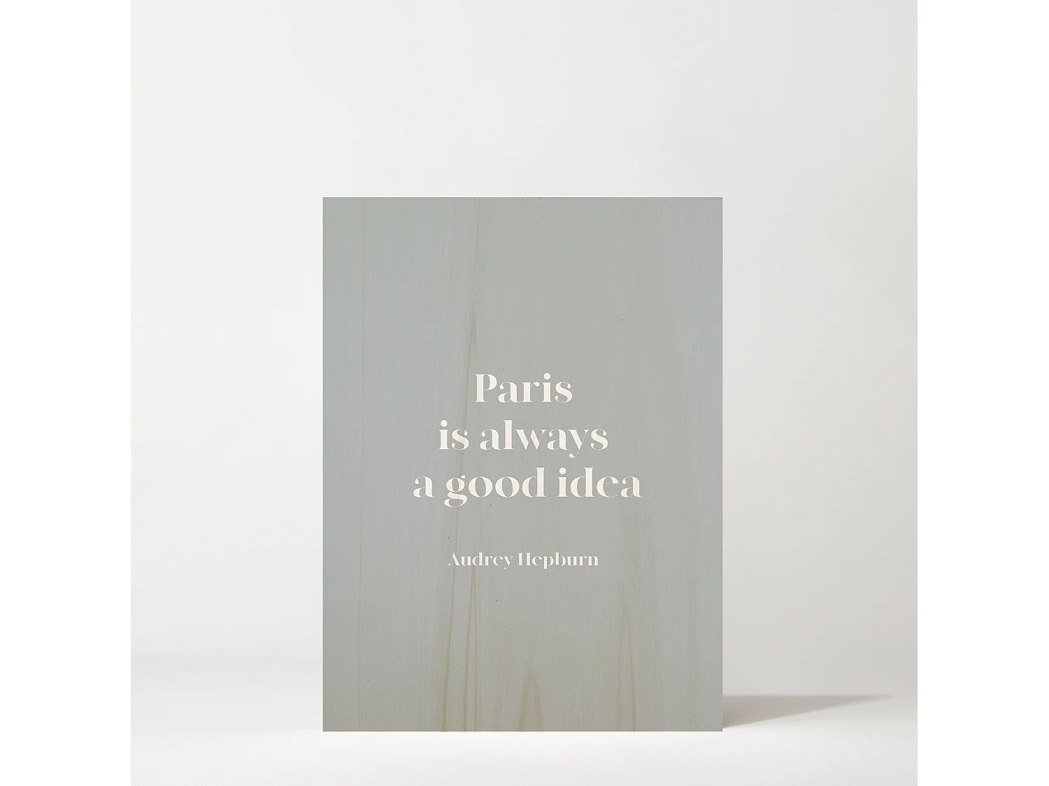 Cuadro de madera Paris Good Idea