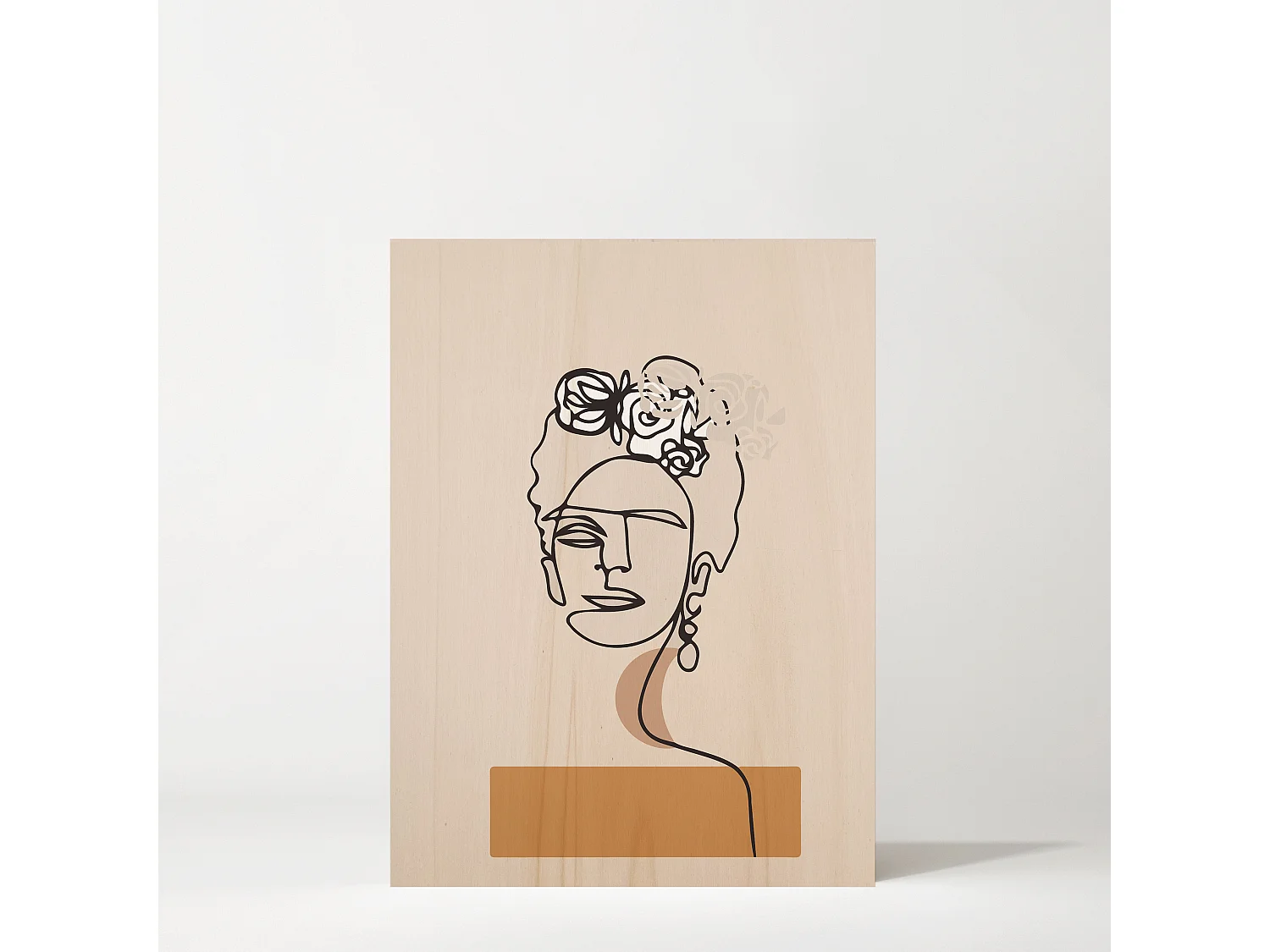 Cuadro de madera Frida's Portrait