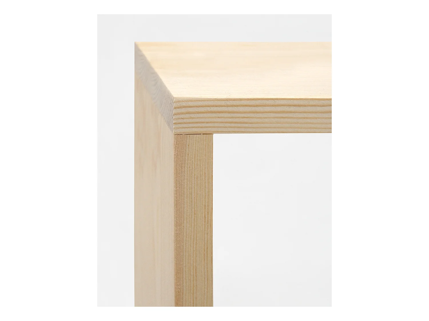 Comodino in legno massello in tono naturale 20x40cm - MELLER - DECOWOOD