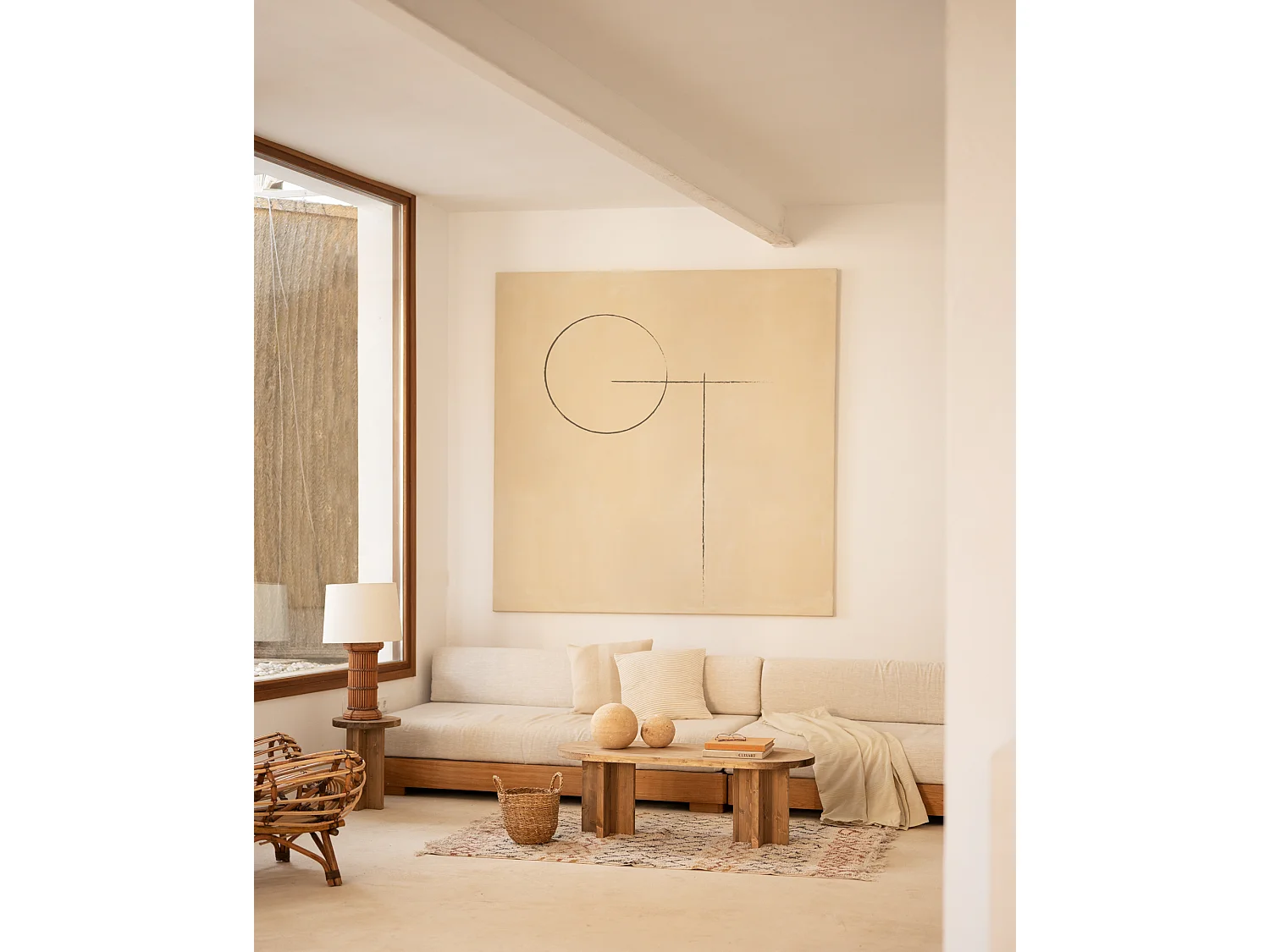 Mesa de centro ovalada de madera de abeto Decowood color roble oscuro de 120x40cm - TOKYO - DECOWOOD