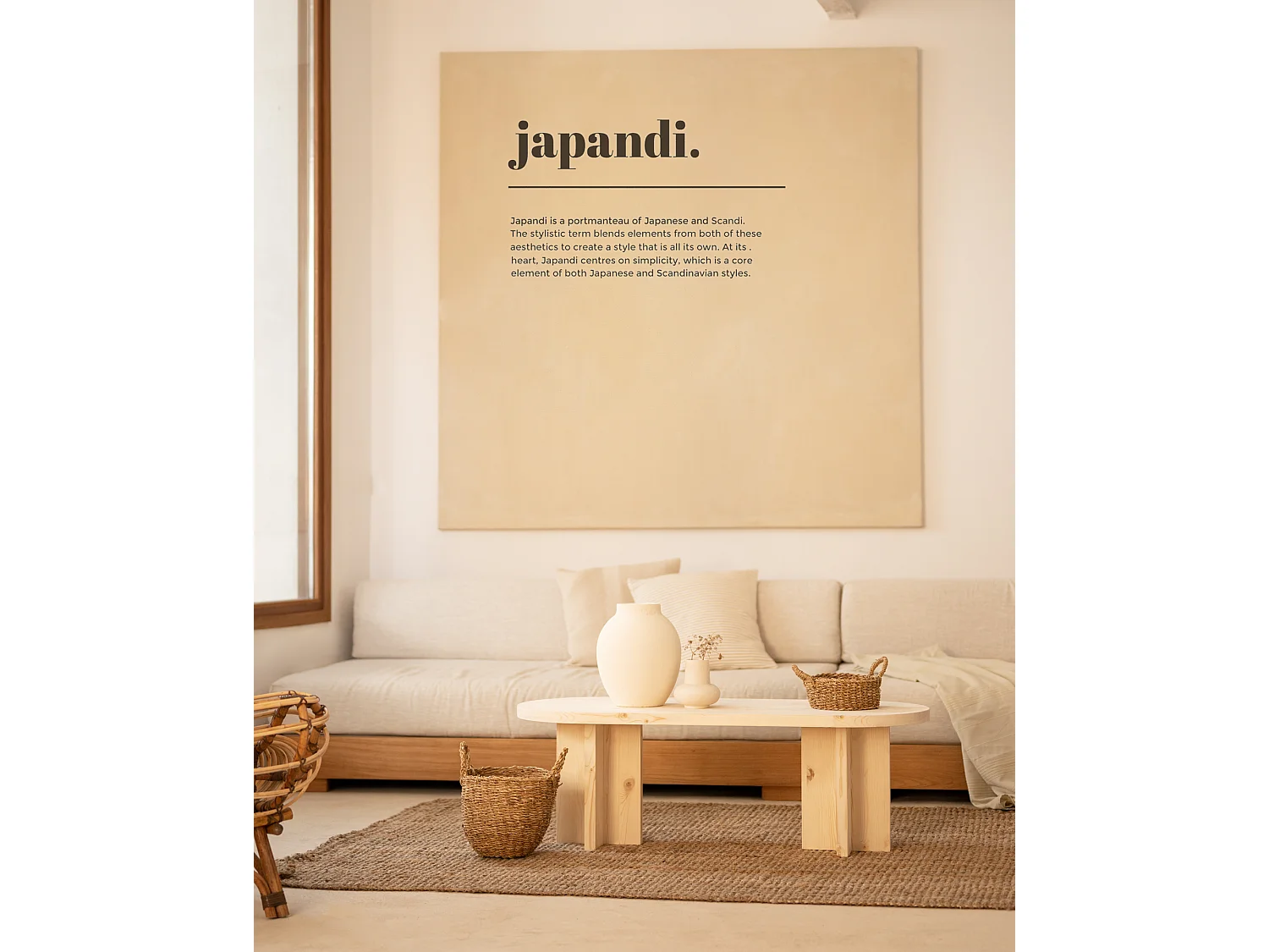 Table basse en bois de sapin naturelle 120x40cm - TOKYO - DECOWOOD