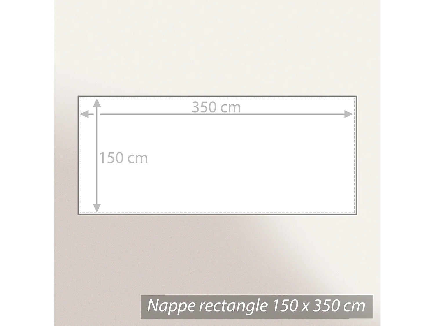 Nappe rectangle 150x350 cm Jacquard coton SPIRALE bleu turquoise