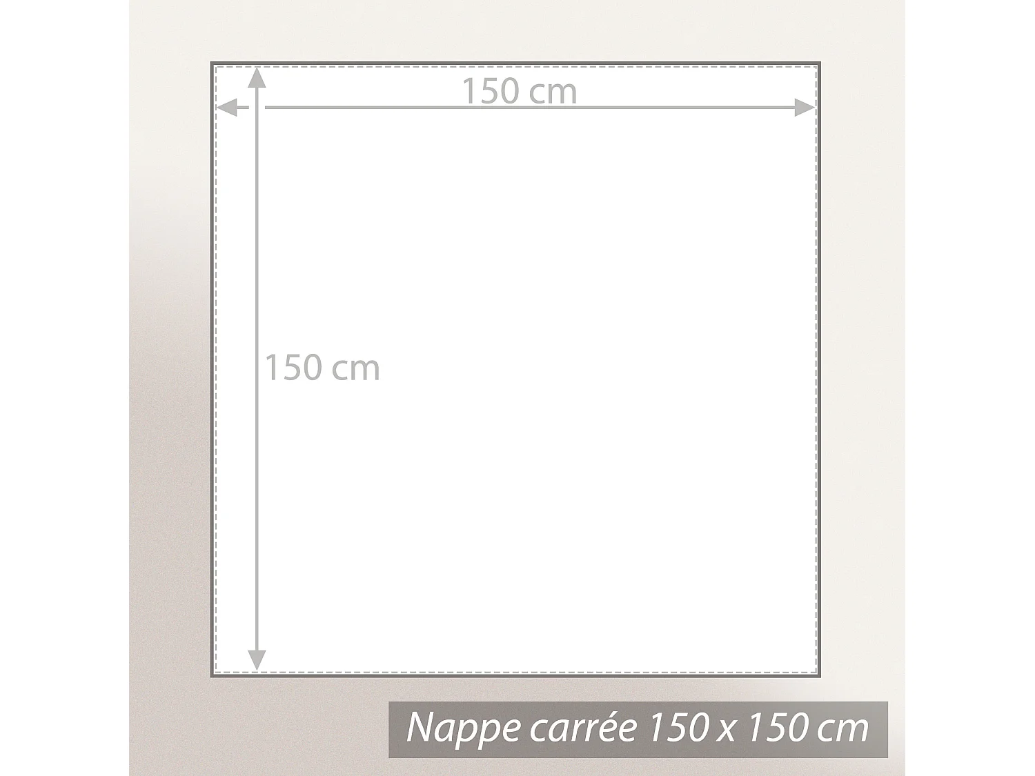 Nappe carrée 150x150 cm Jacquard coton SPIRALE jaune citron