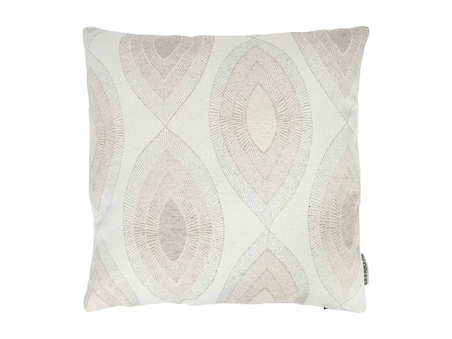 Housse de coussin 45x45 cm MAMA Ecru/Lin