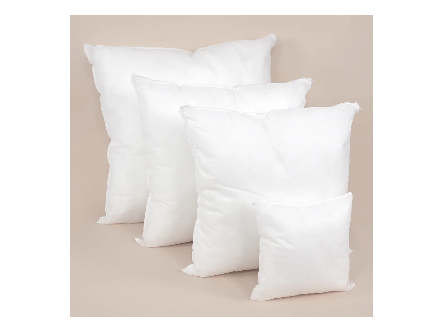 Coussin à recouvrir 80x80 cm garnissage Fibres polyester coussin Malin