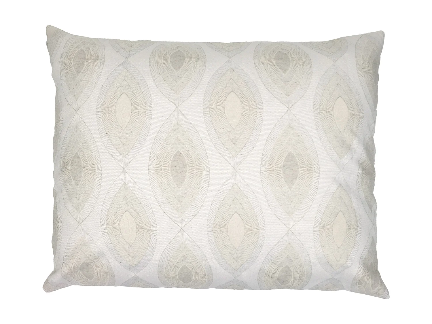 Housse de coussin 80x100 cm MAMA Ecru/Lin