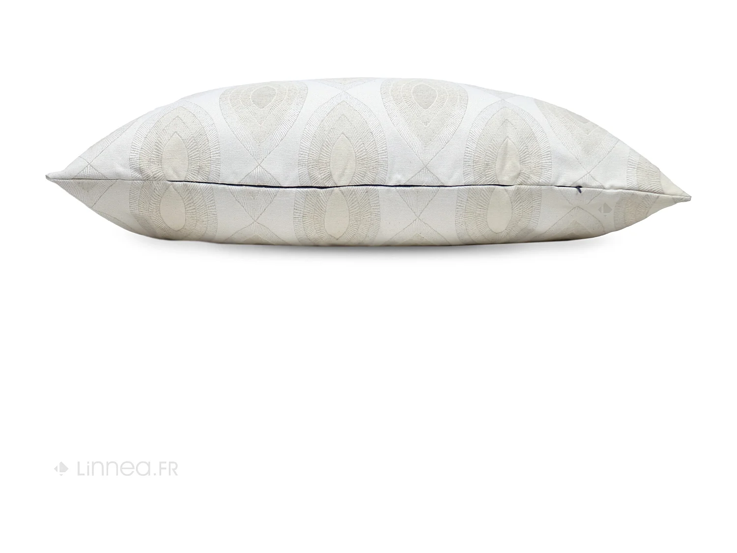 Housse de coussin 80x100 cm MAMA Ecru/Lin