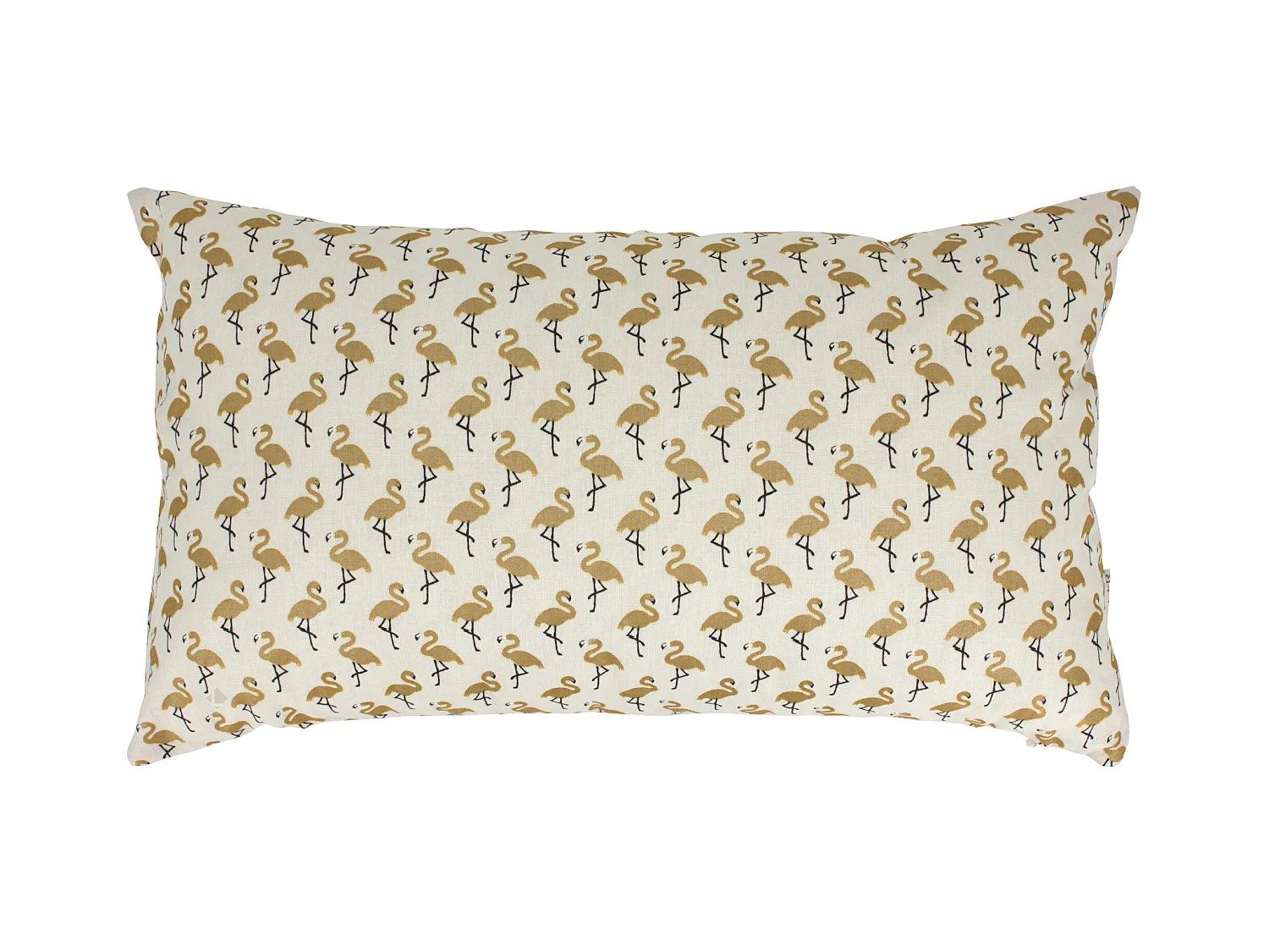 Housse de coussin 30x60 cm FLAMINGO Or