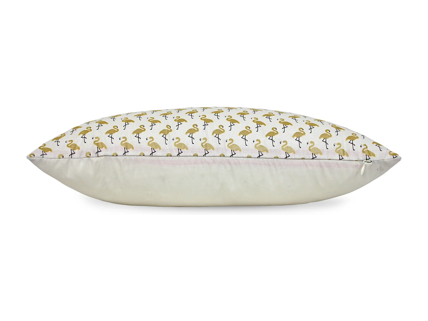 Housse de coussin 30X50 cm FLAMINGO Or