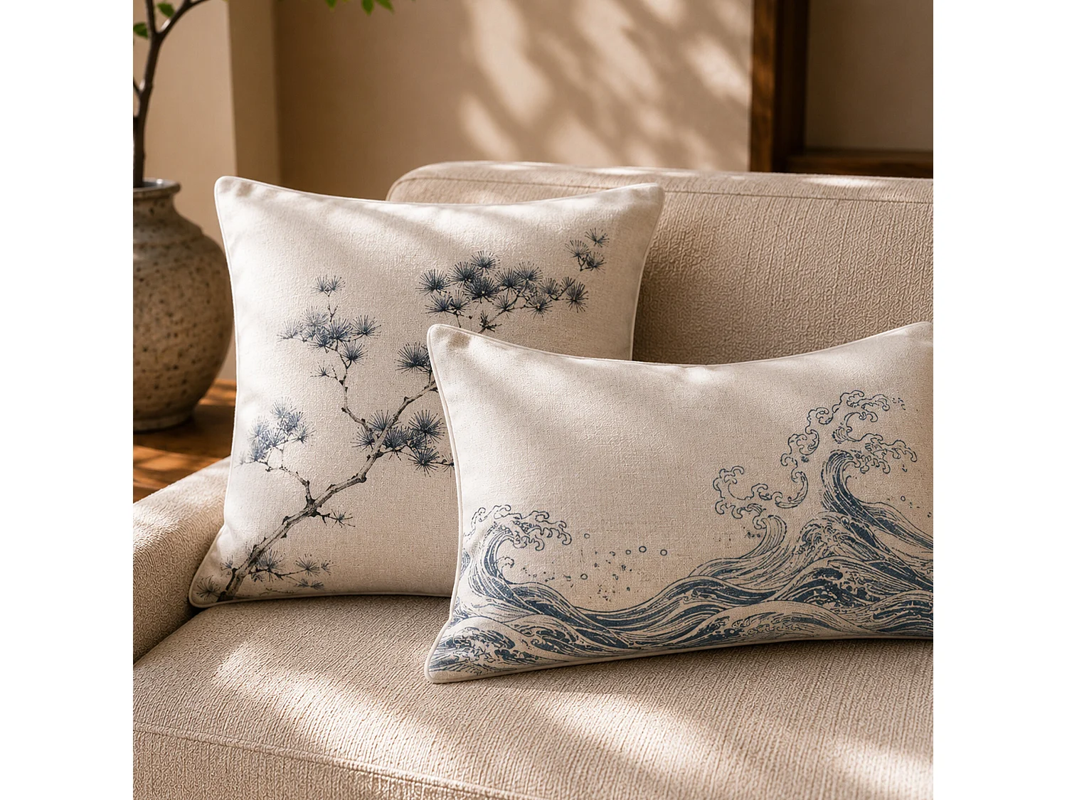 Coussin à recouvrir 30x50 cm garnissage Fibres polyester coussin Malin