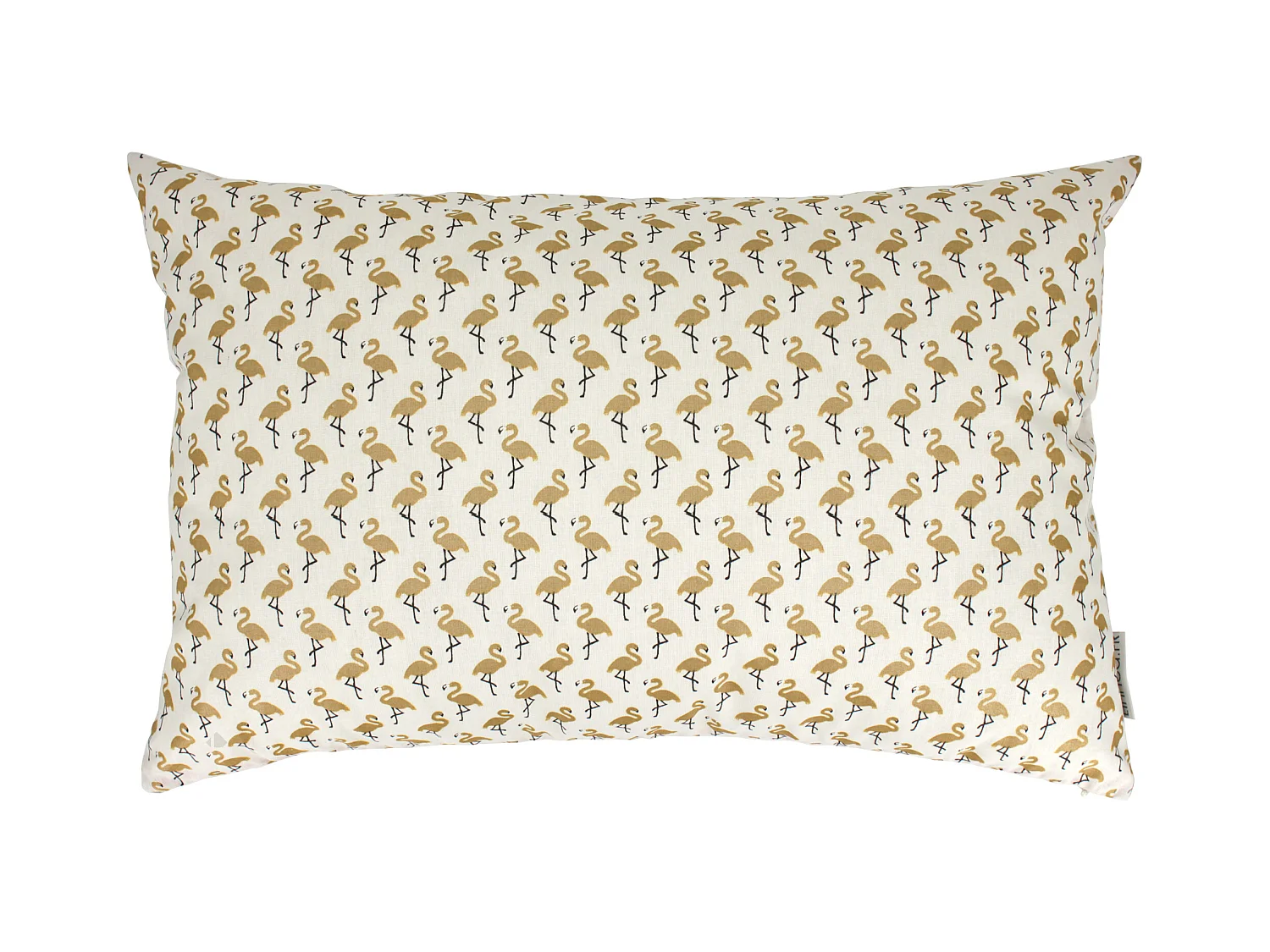 Housse de coussin 40x60 cm FLAMINGO Or