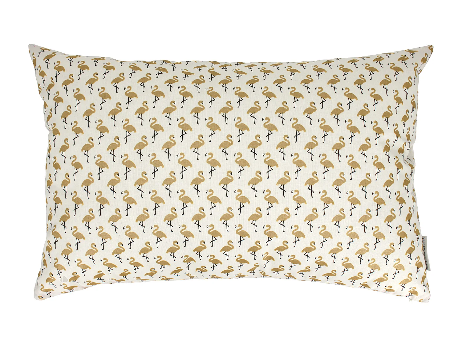 Housse de coussin 40x60 cm FLAMINGO Or