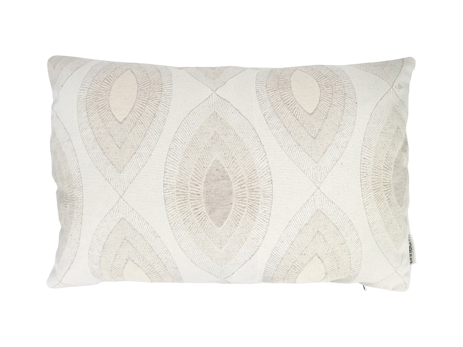 Housse de coussin 40x60 cm MAMA Ecru/Lin