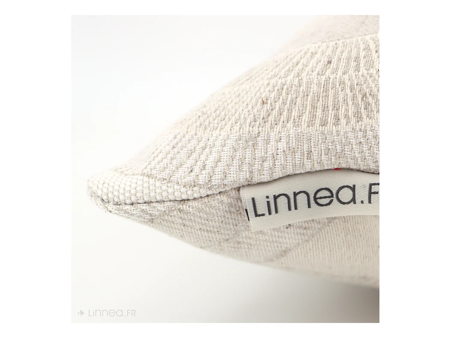 Housse de coussin 40x60 cm MAMA Ecru/Lin