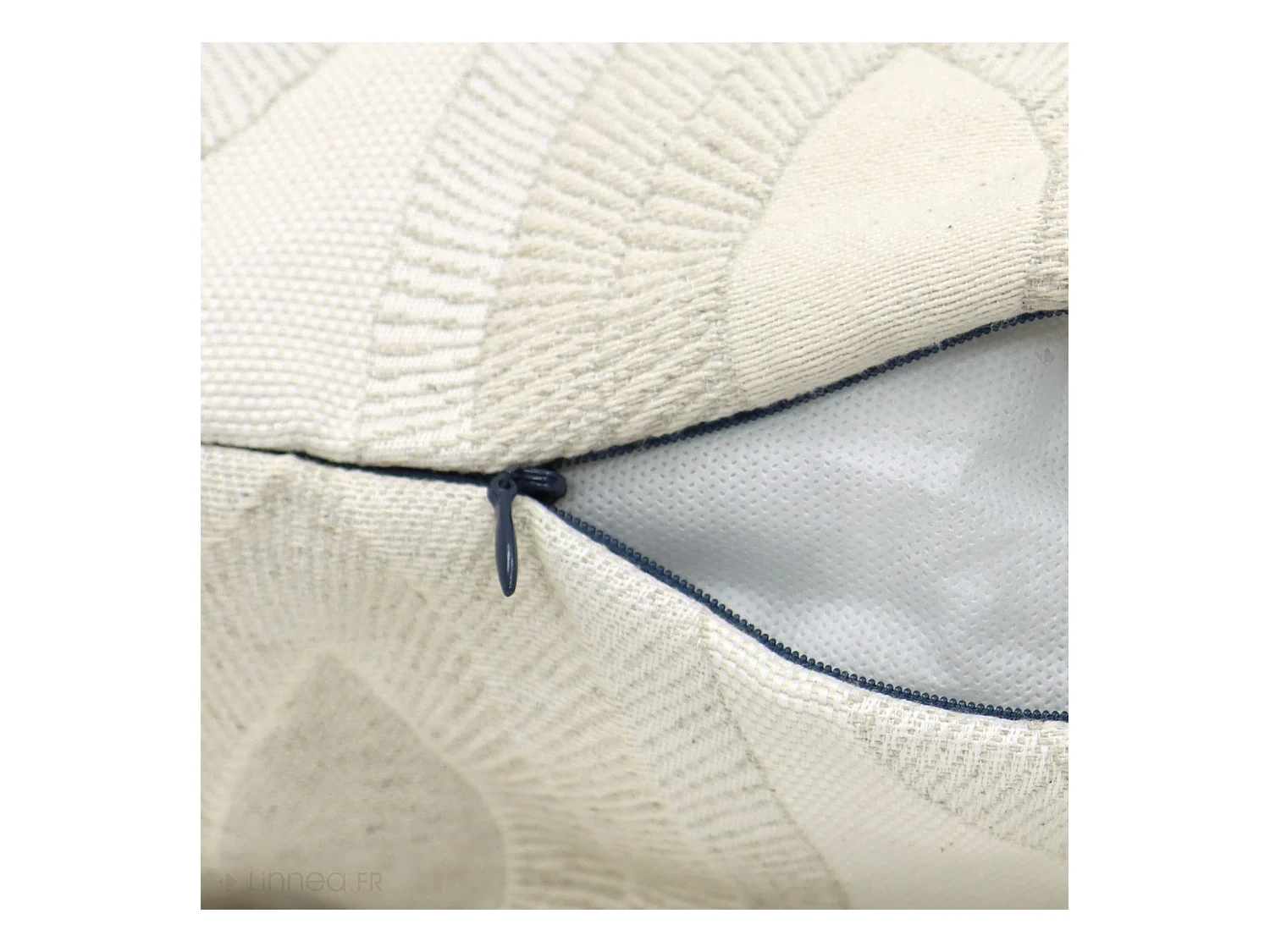 Housse de coussin 40x60 cm MAMA Ecru/Lin