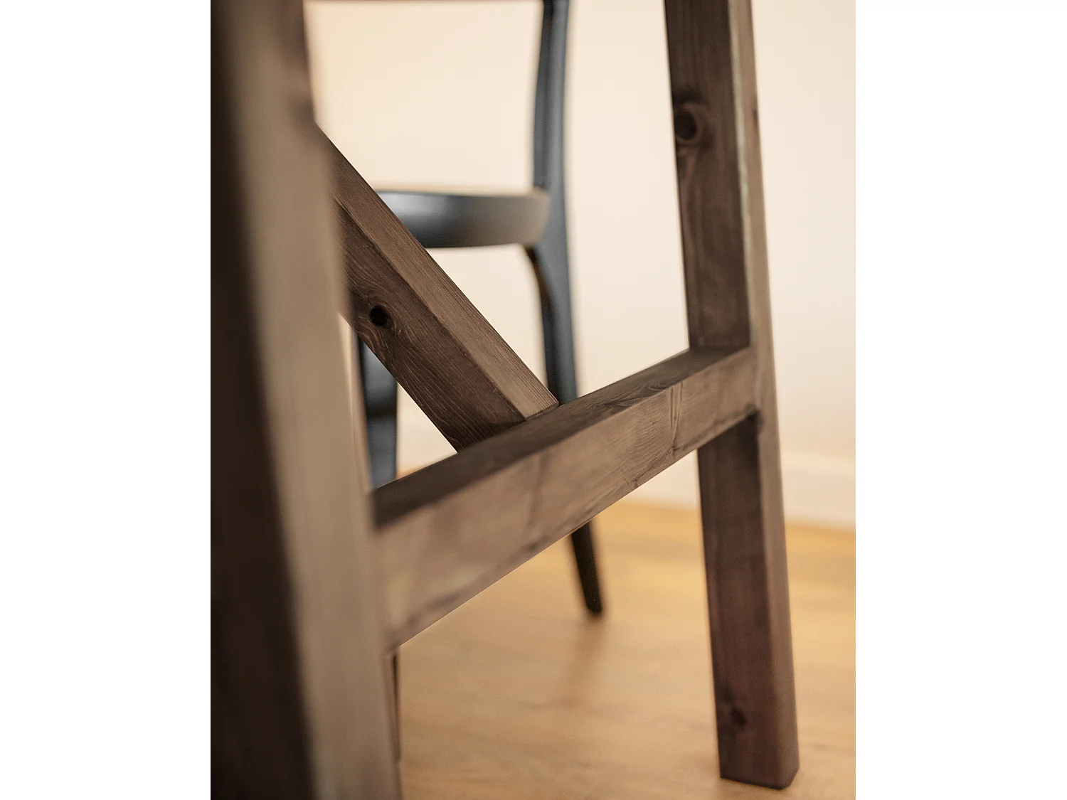 Table à manger en bois de sapin marron 160x75cm - SIEP - DECOWOOD