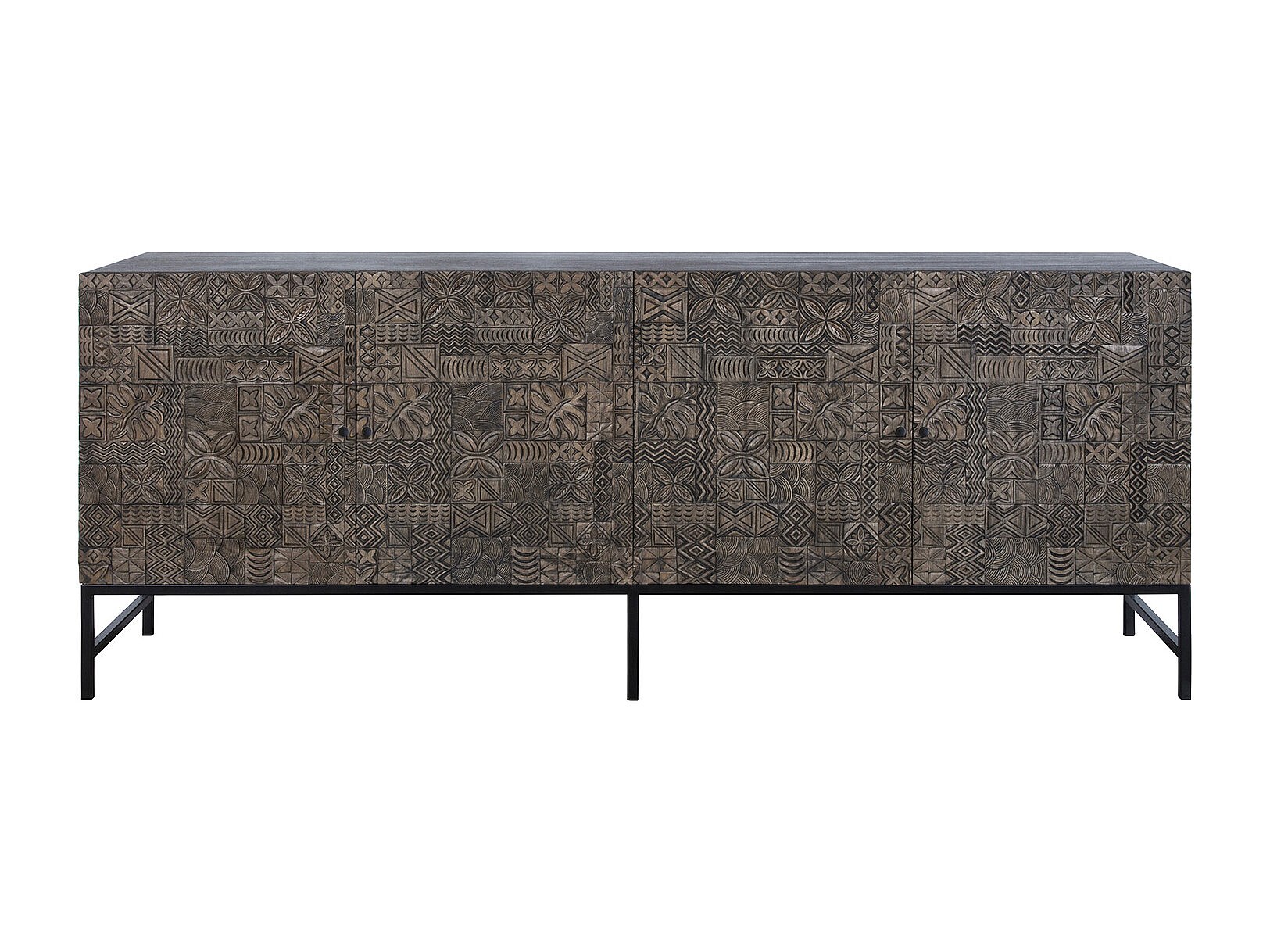Pondi - Buffet exotique décor bois de ... - Maisons du Monde