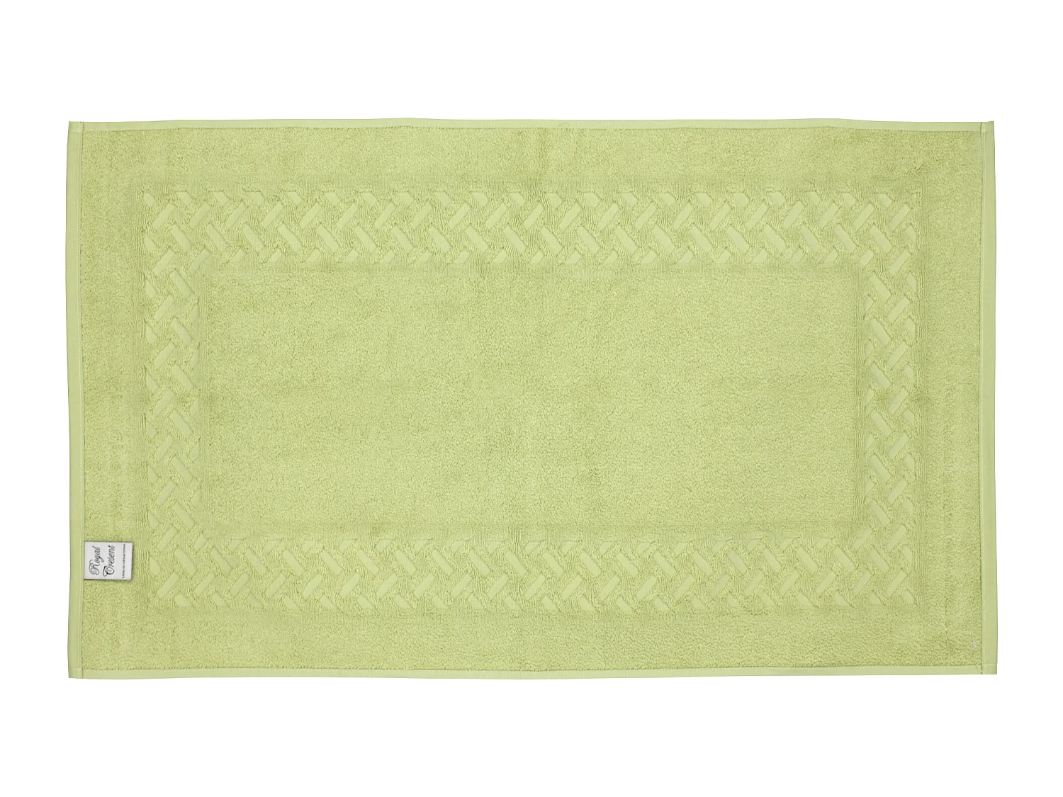 Tapis de bain 50x80 cm ROYAL CRESENT Vert Pastel 850 g/m2