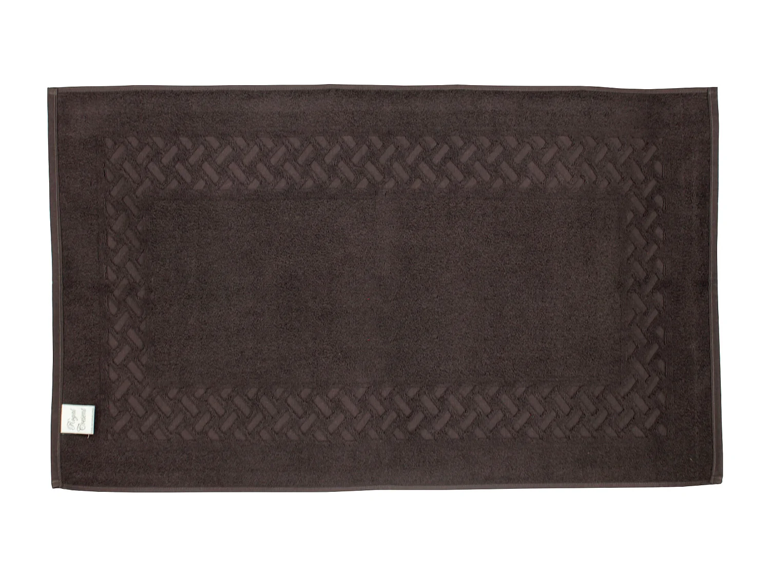 Tapis de bain 50x80 cm ROYAL CRESENT taupe 850 g/m2