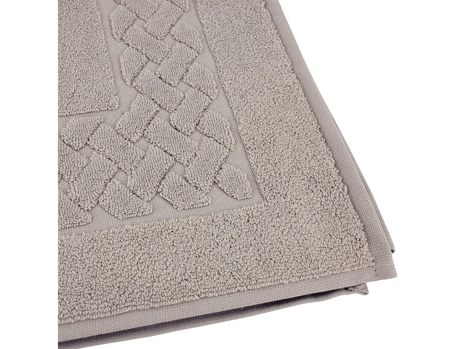 Tapis de bain 50x80 cm ROYAL CRESENT Gris Souris 850 g/m2