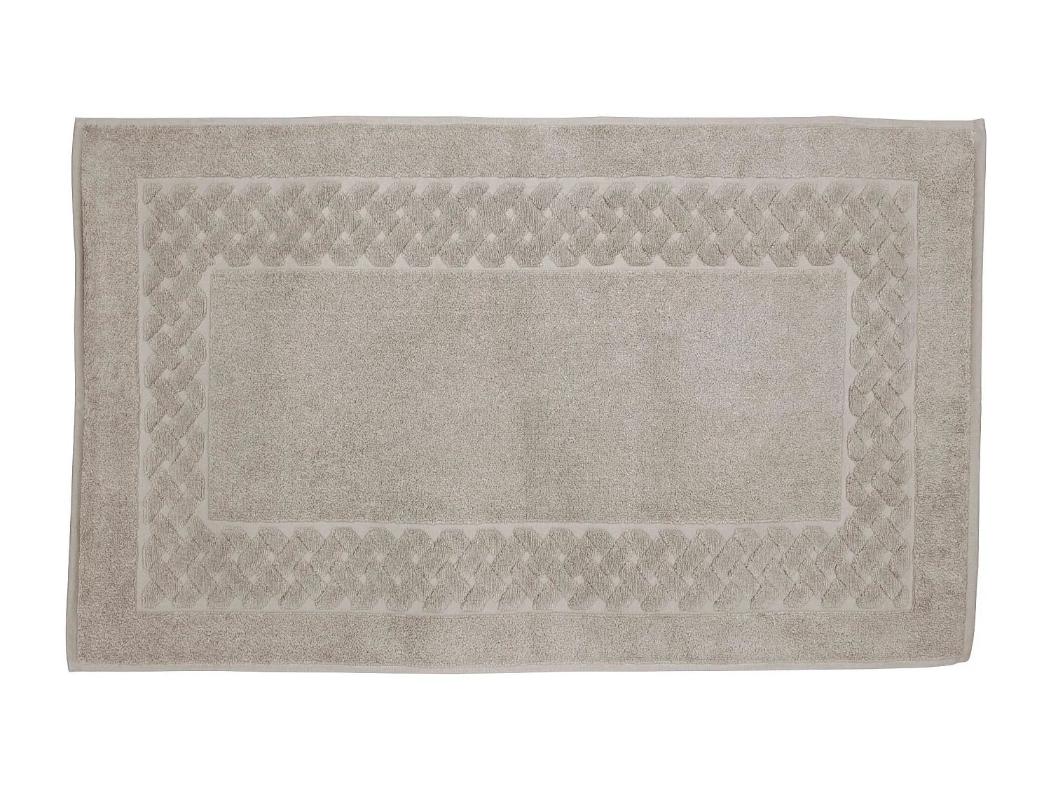 Tapis de bain 50x80 cm ROYAL CRESENT Gris Souris 850 g/m2