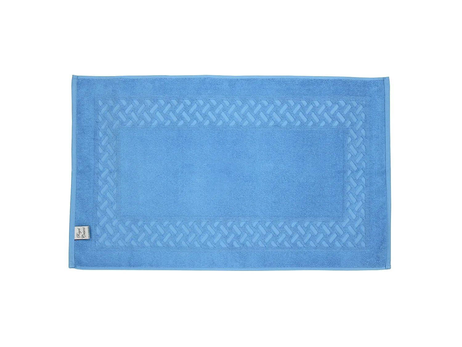 Tapis de bain 50x80 cm ROYAL CRESENT Bleu Ciel 850 g/m2