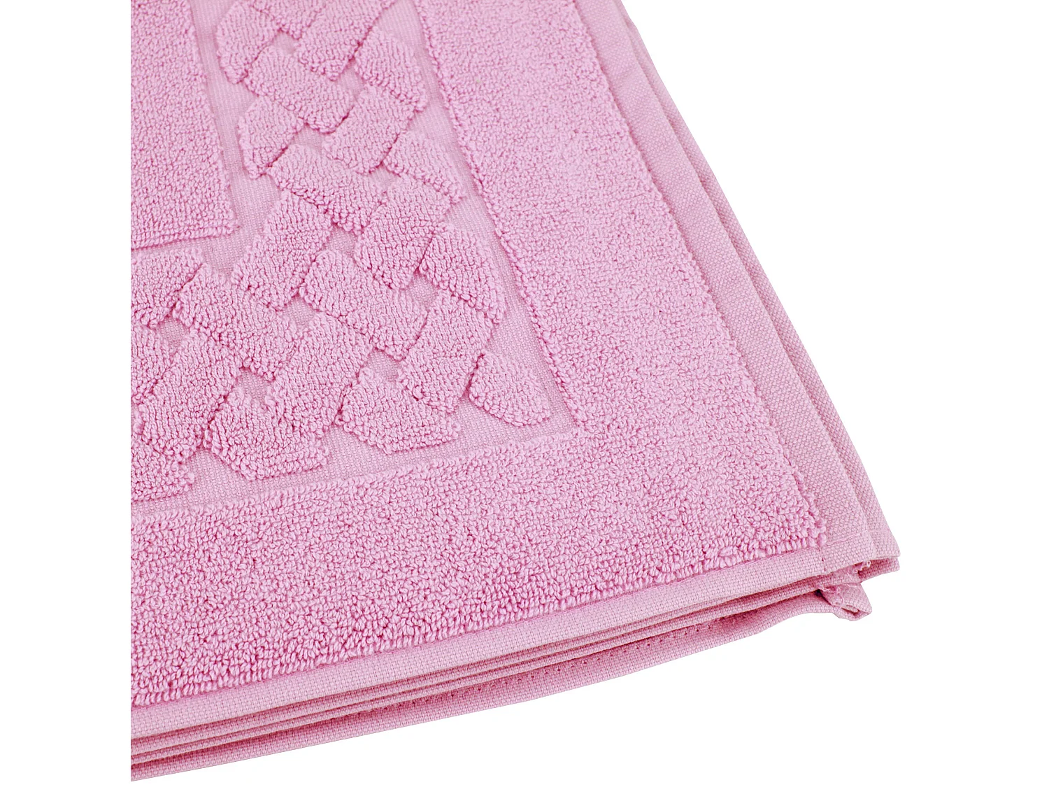 Tapis de bain 50x80 cm ROYAL CRESENT Rose Lavande 850 g/m2