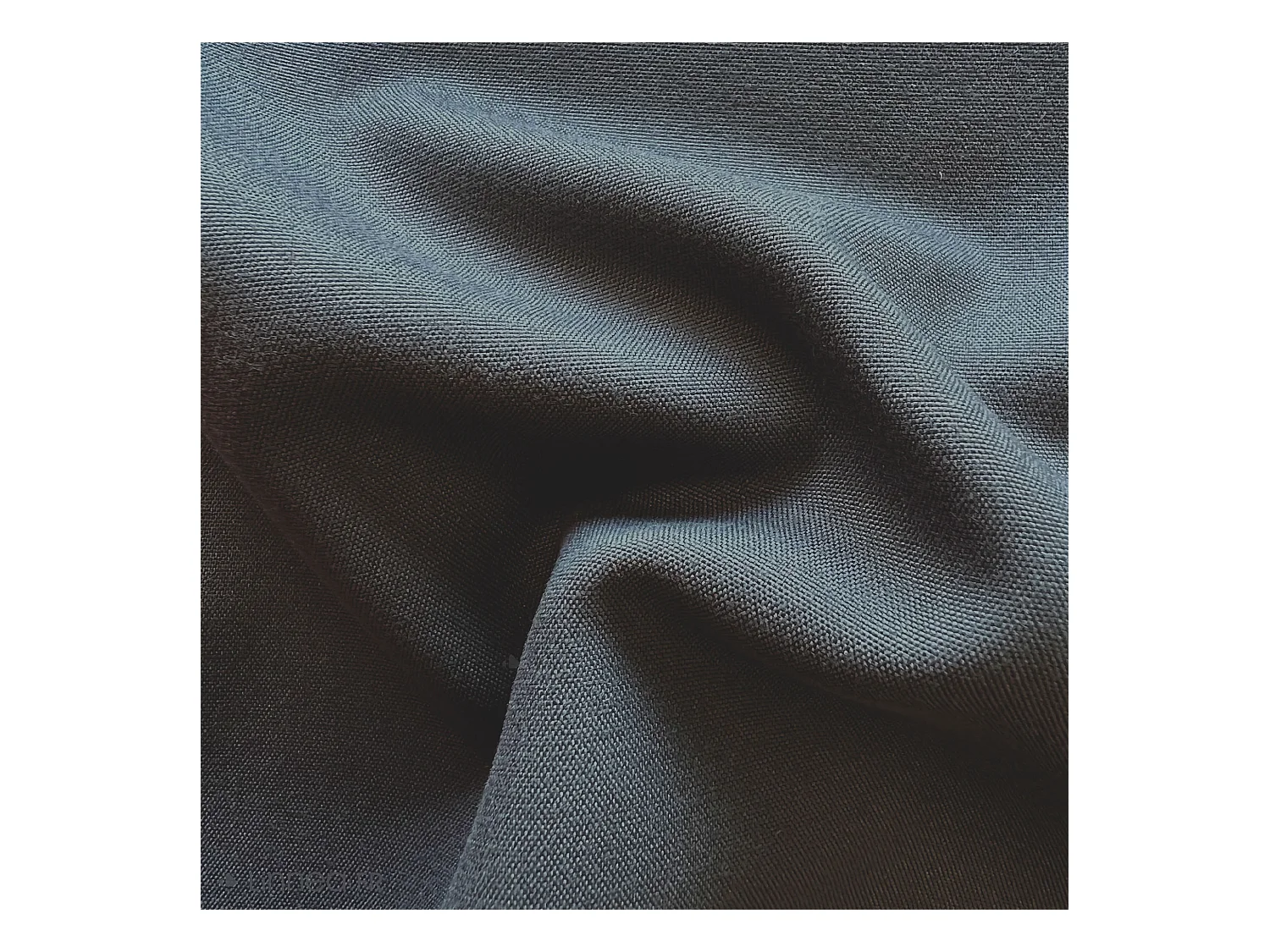 Lot de 2 taies d'oreiller 50x70 cm polyester microfibre LAGO noir magnet