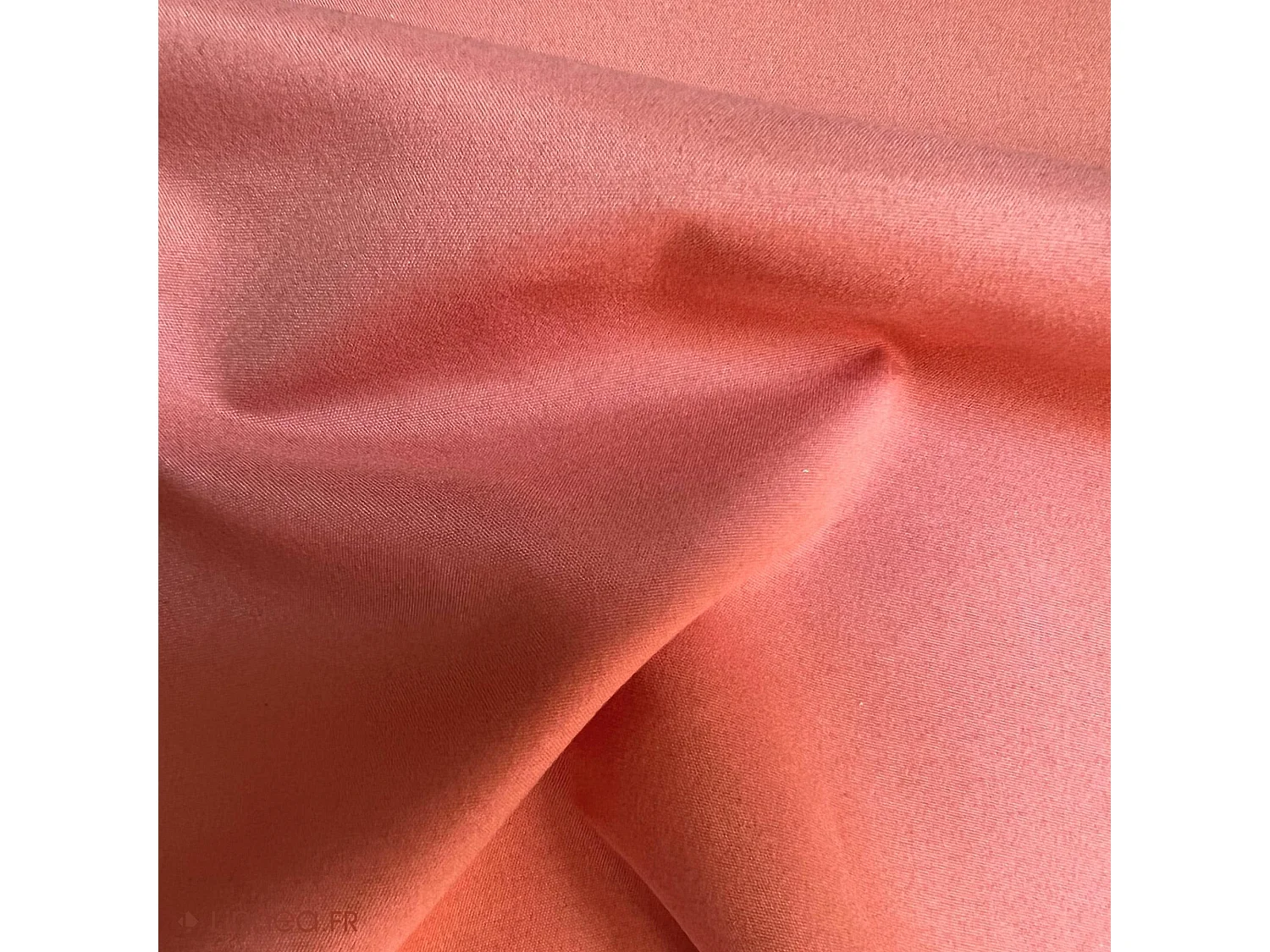 Lot de 2 taies d'oreiller 50x70 cm polyester microfibre LAGO terracotta