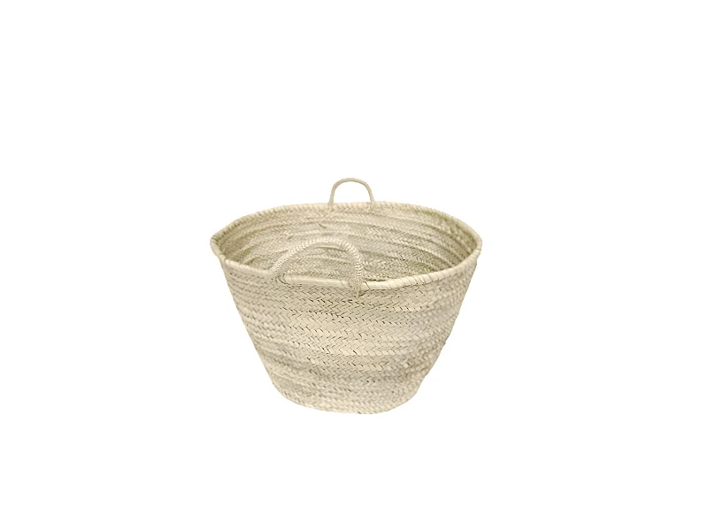 Cesta di sparto naturale di 50x35x35cm - MENORCA - DECOWOOD