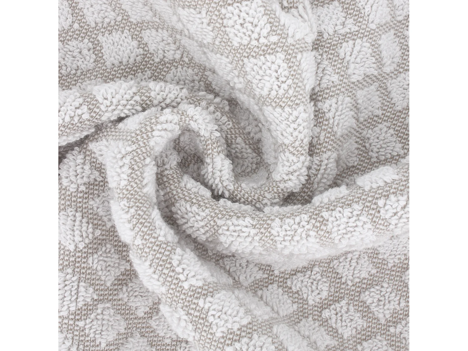 Lot de 2 serviettes de toilette 50x100 cm LINEN blanc