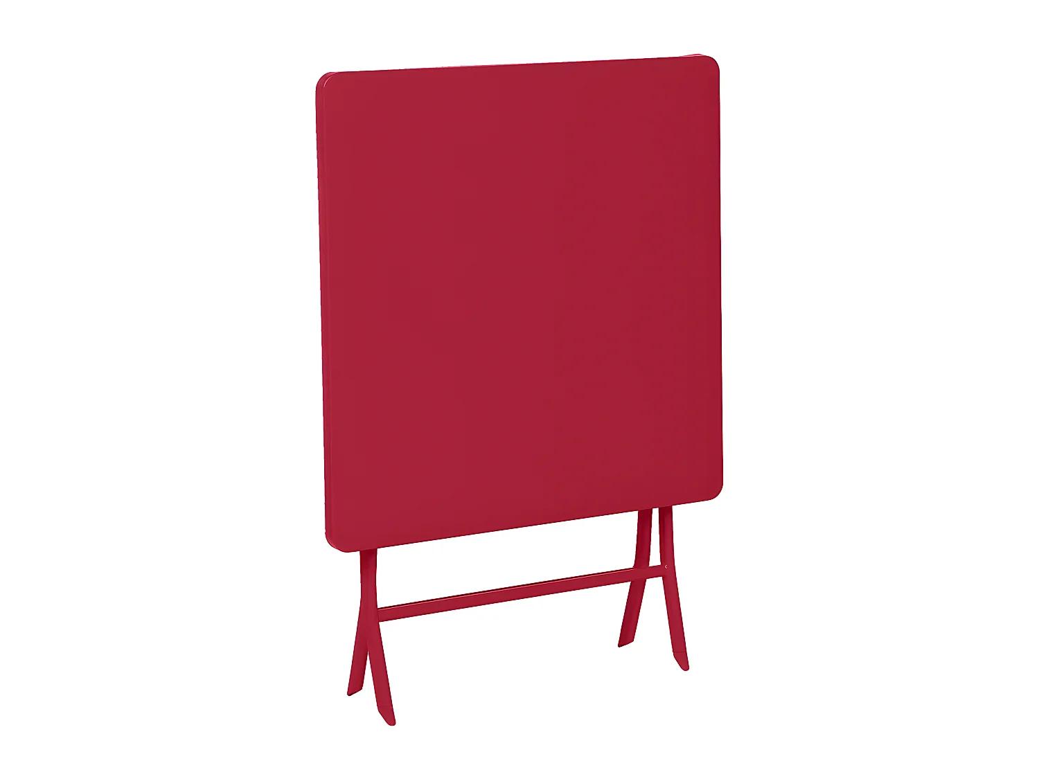 Table carrée pliante Greensboro 2p grenade Hespéride