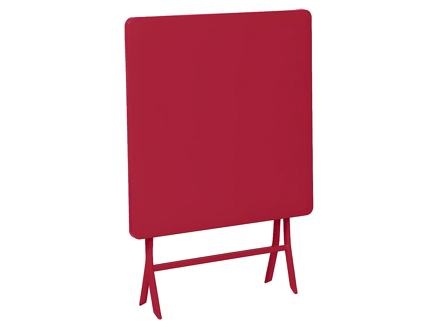 Table carrée pliante Greensboro 2p grenade Hespéride